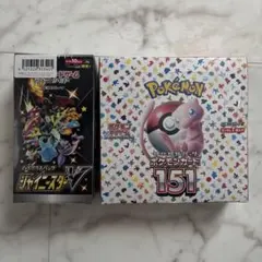 ポケモンカード 151 シャイニースターVシュリンク付き 1BOXのサムネイル