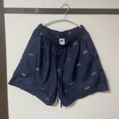 NIKE 총무늬 반바지 수륙 양용 하프 팬츠 블랙 L