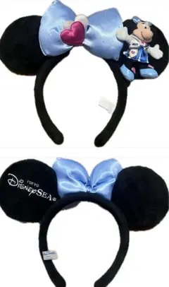 カチューシャ ミニー ディズニー リボン