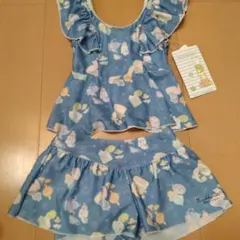 【新品】すみっコぐらし フリル付き セパレート水着 110cm