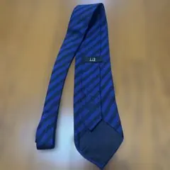 あ*ん様 【Dunhill】ネクタイ ストライプ　紺　ネイビー