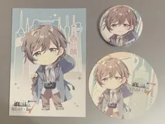 叶 にじさんじ 7大タワーコラボ ミニキャラ缶バッジ ポストカード コースター