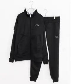 FUBU ジャージセットアップ Mサイズ ブラック レア - メルカリ