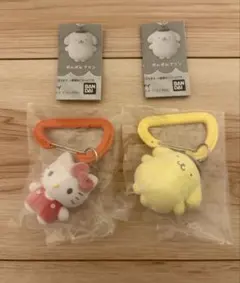 サンリオ カラフル カラビナマスコットチャーム ガチャ キティ ポムポムプリン