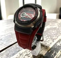 【516】CASIO　G-SHOCK 腕時計 レッド ブラック WR800m