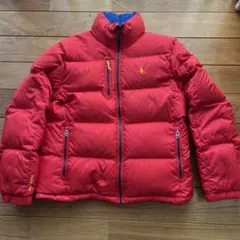 ポロ・ラルフ・ローレン ダウンジャケット レッド　メンズ