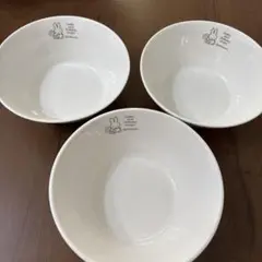 非売品 ミッフィー55周年記念 丼ぶり ボール　3個セット