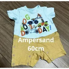 Ampersand ロンパース カバオール 60cm 夏服 ヘビー服