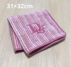 美品Christian Dior ハンカチ ピンク ストライプ