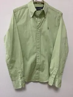 RALPH LAUREN 長袖シャツ ライトグリーンのサムネイル