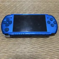 【ジャンク】SONY PSP-3000 バイブラント・ブルー 本体(付属品あり)