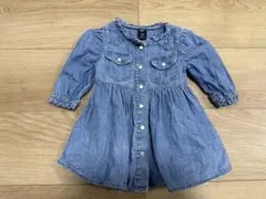 gap 長袖デニムワンピース　60cm