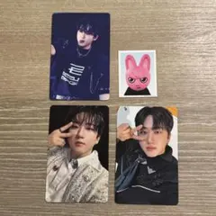Stray Kids スキズトイワールド　トレカ　タワレコ　チャンビン4枚セット