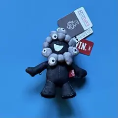 EDWIN ミャクミャク ボールチェーン ぬいぐるみ　キーホルダー コラボ 黒