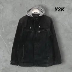 y2k archive gimmick denim ブラック ブルゾン
