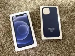 Apple iPhone 12 ブラック 本体 ケース付き