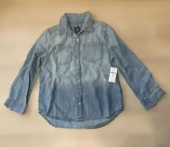 【新品】GAP デニムシャツ　子ども　XS 110cm