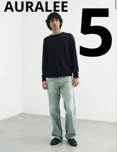 AURALEE Organic Cotton Duck Pants サイズ5のサムネイル