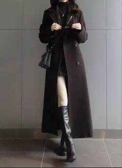 マーキュリーデュオ　ウールチェスターコート