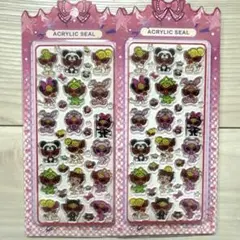 ヒスミニ アクリルシール　２枚セット