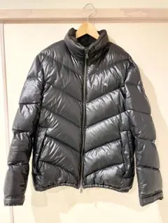 【美品】BURBERRY BLACK LABEL ダウンジャケット M ブラック