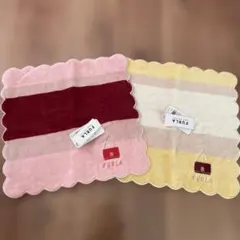 FURLA タオルハンカチ 2枚セット新品