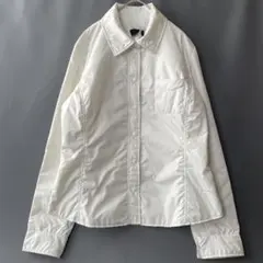 RITA キルティングシャツジャケット　M オフホワイト　薄手中綿　新品未使用