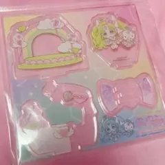 上倉エク サンリオ キキララ アクリルスタンド 缶バッジ ポストカード