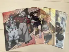 鬼滅の刃 クリアファイル コンプ くら寿司