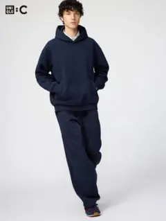 ユニクロC スウェットワイドパンツ