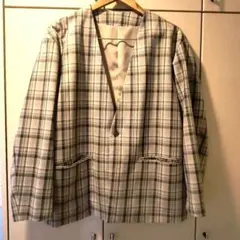 ジャケット ノーカラージャケット