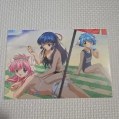ギャラクシーエンジェル ポスター#♡⑩ 水着姿ちとせ&ミルフィーユ