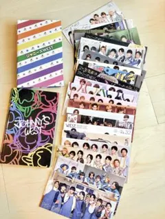 WEST.会報セット（1から37）抜けあり　会報ホルダー2個付　おまけ銀テ