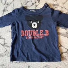 DOUBLE.B 長袖Tシャツ2点セット