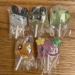 5個セット たまごっち　カラフルキャンディチャーム