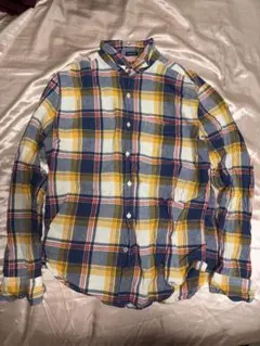 AMERICAN EAGLE チェック柄長袖シャツ