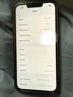 Apple iPhone 13 ホワイト 128GB