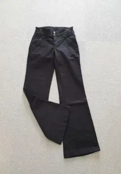 CIMARRON　シマロン　ブラック　パンツ　黒　超　ストレッチ　　26 　S