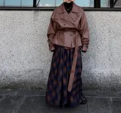 AMERI VINTAGE 美品 DADDY MIDI TRENCH COAT - メルカリ