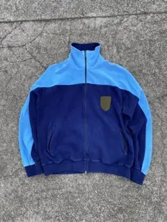 80s ドイツ軍 トレーニングウェア パイル生地　OPTIジップ