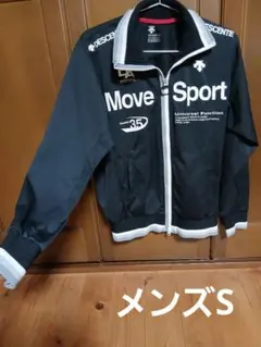 DESCENTE　ジャージ　ブラック　メンズ　S　ムーブスポーツ