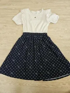 JENNI ジェニィ 女の子 半袖ワンピース 160