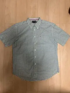 TOMMY HILFIGER チェック柄 半袖シャツ Lサイズのサムネイル