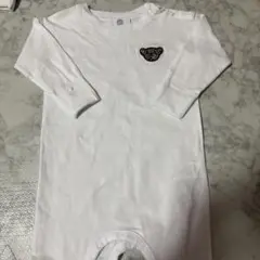 BURBERRY ホワイトロンパース