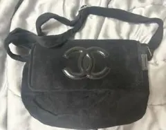CHANEL ショルダーバッグ ノベルティ 黒 パイル シャネルのサムネイル