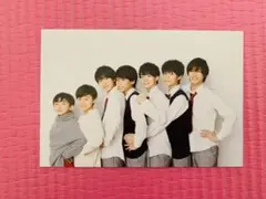 関西ジャニーズJr. 2019年度ジャニーズJr.カレンダー特典　ポストカード