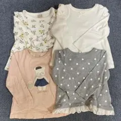 petit main 長袖トップス 4枚セット 90cm