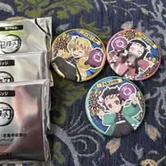 非売品 イオン 鬼滅の刃 缶バッジ 3個セット炭治郎 禰豆子 善逸