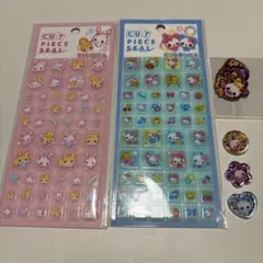 タイルシールとおはじきシールおすそ分け