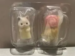 シルバニア　赤ちゃん妖精の森のなかまたちシリーズ　ラテネコの小さい赤ちゃん